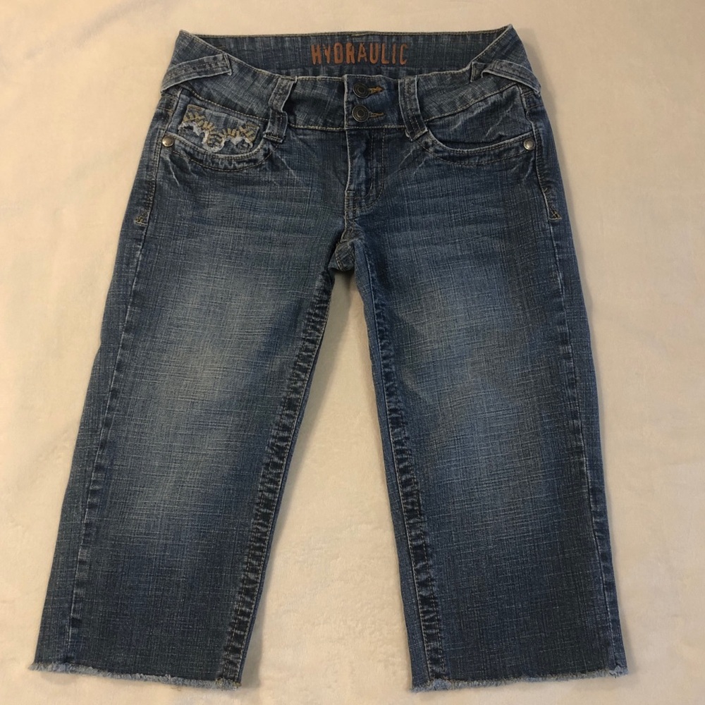 Hydraulic Denim Bermuda Shorts